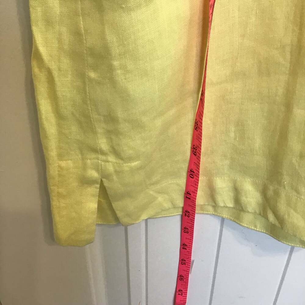 J. Jill Love Linen Sleeveless A-Line Shift Dress, Pockets, Large Tall - Picture 5 of 11